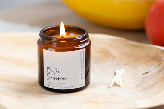 Be the sunshine Candle